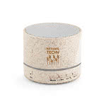Altavoz portátil personalizado eco color natural con logo