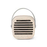 Altavoz con asa para personalizar color natural primera vista