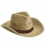 Sombrero para la playa personalizado color marrón primera vista