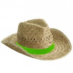 Sombrero para la playa personalizado color verde lima primera vista