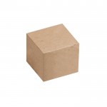 Rompecabezas natural de bambú con forma de estrella para montar en caja