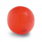 Balón hinchable publicitario transparente color rojo