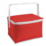 Bolsa nevera para 6 latas color rojo