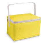 Bolsa nevera para 6 latas color amarillo