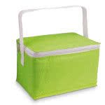 Bolsa nevera para 6 latas color verde claro