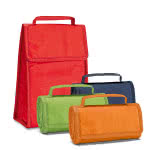 Bolsa térmica plegable con logo color verde claro vista productos