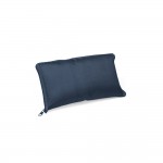 Bolsa plegable de poliéster que sirve de nevera con cremallera color azul primera vista