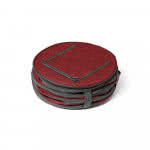 Bolsa térmica con abrebotellas color rojo tercera vista