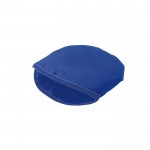 Disco volador plegable de poliéster 190T suministrado en funda color azul en funda
