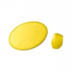 Frisbee promocional para empresas color amarillo