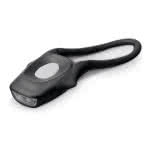 2 luces LED para bicicleta con logo color negro