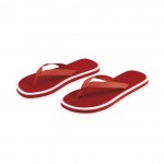 Chanclas para regalo en verano color rojo