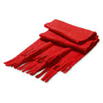 Bufanda publicitaria personalizada a color color rojo