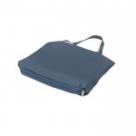 Paraguas plegable de poliéster reciclado 190T automático de Ø97 color azul quinta vista