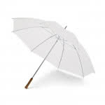 Paraguas  publicitario de tamaño grande color blanco