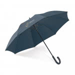 Paraguas con logo antiviento color azul