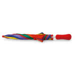 Paraguas manuales coloridos color multicolor con impresión