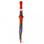 Paraguas manuales coloridos color multicolor segunda vista