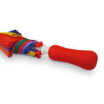 Paraguas manuales coloridos color multicolor tercera vista