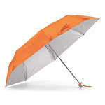 paraguas plegable para empresas naranja