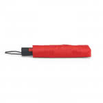 Paraguas para empresas plegable color rojo con logo