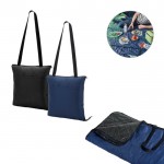 Manta de pícnic plegable de poliéster que se convierte en bolsa varios colores