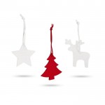 Colgantes decorativos de Navidad con logotipo