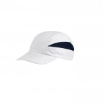 Gorra deportiva de microfibra color azul