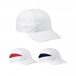Gorra deportiva de microfibra color blanco vista productos