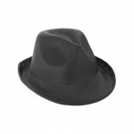 Sombrero de PP en distintos colores con cinta color negro