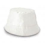 Sombreros publicitarios baratos color blanco