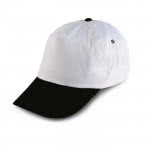 Gorra bicolor para promocionar tu marca color negro