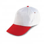Gorra bicolor para promocionar tu marca color rojo