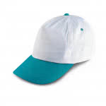 Gorra bicolor para promocionar tu marca color azul claro