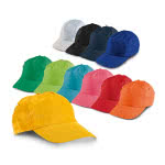 Gorra clásica de poliéster color verde claro vista productos