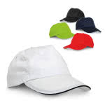 Gorra con detalle de color en la visera color verde claro vista productos