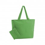 Bolsa con neceser interior color verde