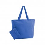 Bolsa con neceser interior color azul