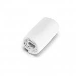 Toalla de microfibra rectangular con bolsa color blanco impreso