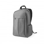 Mochila de nylon reciclado con cremalleras impermeables 22L color gris claro