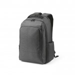 Mochila impermeable bitono de nylon reciclado para portátil 15,6” color gris oscuro