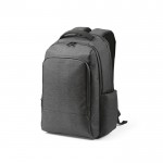 Mochila impermeable bitono de nylon reciclado para portátil 15,6” color gris oscuro