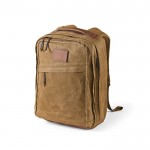 Mochila de algodón reciclado con revestimiento de cera 230 g/m2 color camel