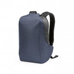 Mochila de RPET con cerradura numérica y tejidos anticorte 20L color azul