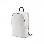 Mochila de RPET para portátil con acabado ripstop 15,6” color blanco
