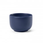 Cuenco sostenible de cerámica ecológica con acabado mate 620ml color azul