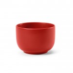 Cuenco sostenible de cerámica ecológica con acabado mate 620ml color rojo