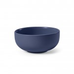 Cuenco sostenible de cerámica ecológica con acabado mate 500ml color azul