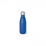 Botella de acero inoxidable reciclado con acabado mate 400ml color azul real