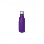 Botella de acero inoxidable reciclado con acabado mate 400ml color violeta